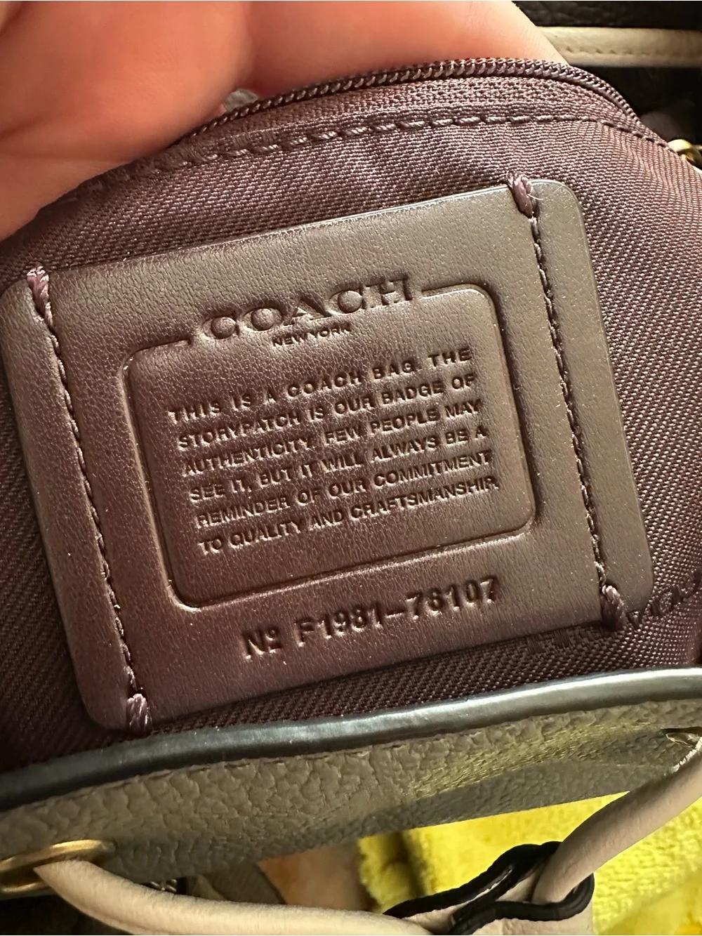 Coach Elvie Backpack